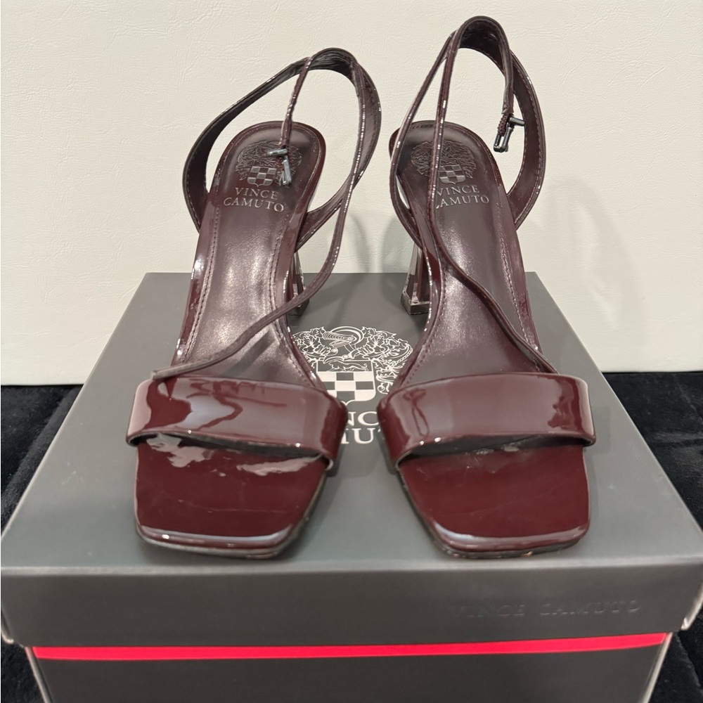 Vince Camuto Brown Heeled Shoes